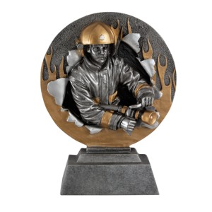 Resinova trofej hasič